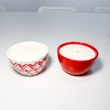 Load image into Gallery viewer, Valentines Day Bowl Candles