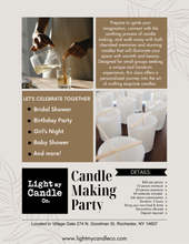 Load image into Gallery viewer, PARTY - Candle Making Party - Private Event