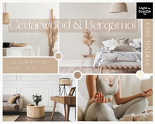 Load image into Gallery viewer, Cedarwood & Bergamot Soy Wax Melts