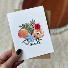 Load image into Gallery viewer, Treat Yourself Holiday Card
