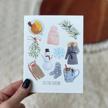 Load image into Gallery viewer, Tis The Season Holiday Card
