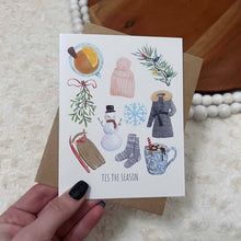 Load image into Gallery viewer, Tis The Season Holiday Card
