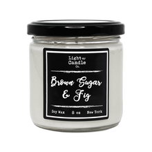 Load image into Gallery viewer, Brown Sugar &amp; Fig Soy Candle

