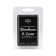 Load image into Gallery viewer, Strawberries &amp; Cream Soy Wax Melts
