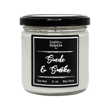 Load image into Gallery viewer, Suede &amp; Smoke Soy Candle
