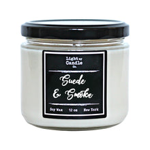 Load image into Gallery viewer, Suede &amp; Smoke Soy Candle
